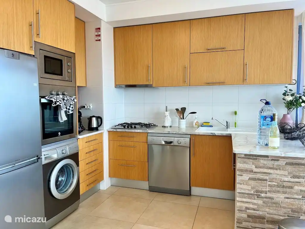 cocina de Vista Mar - apartamentos Fuseta