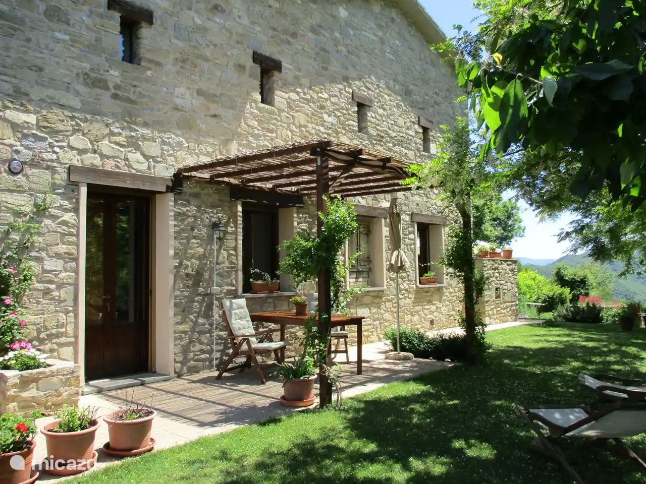 Cabraldi Wohnung Camelia Terrasse