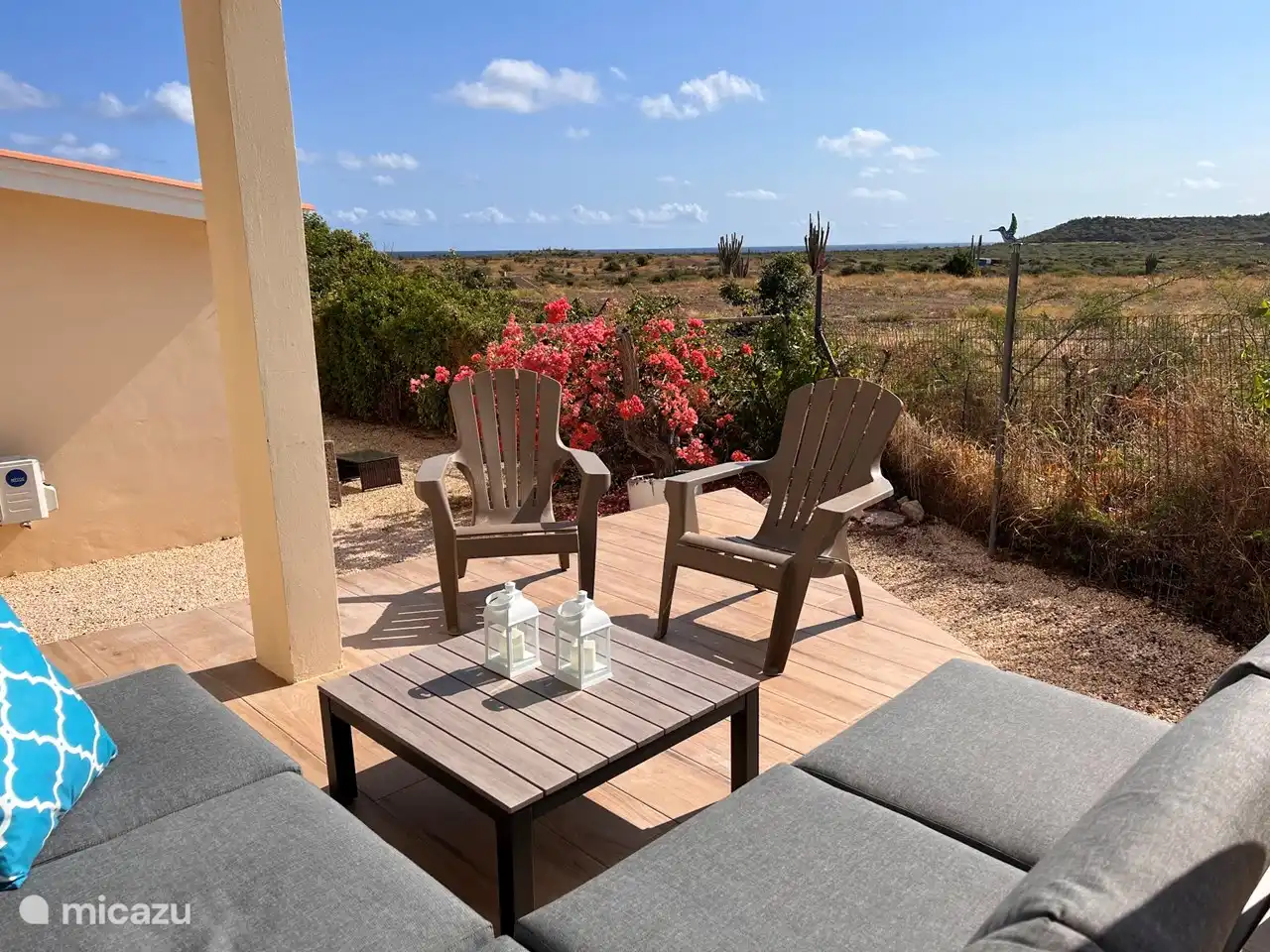 Vue depuis le porche