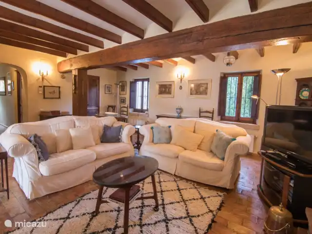 Familie droomvilla met privé zwembad huren in Spanje, Costa Blanca, Jávea - villa woonkamer