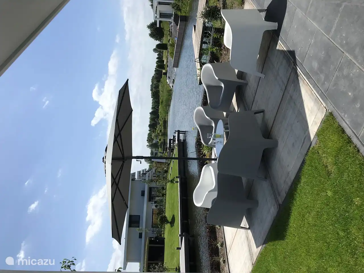 Genießen Sie den Blick über das Wasser