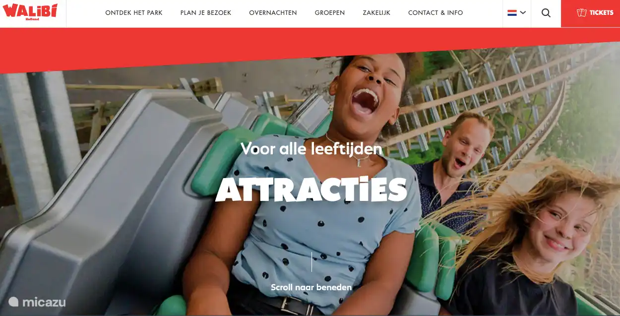 Vergnügungspark Walibi in Biddinghuizen