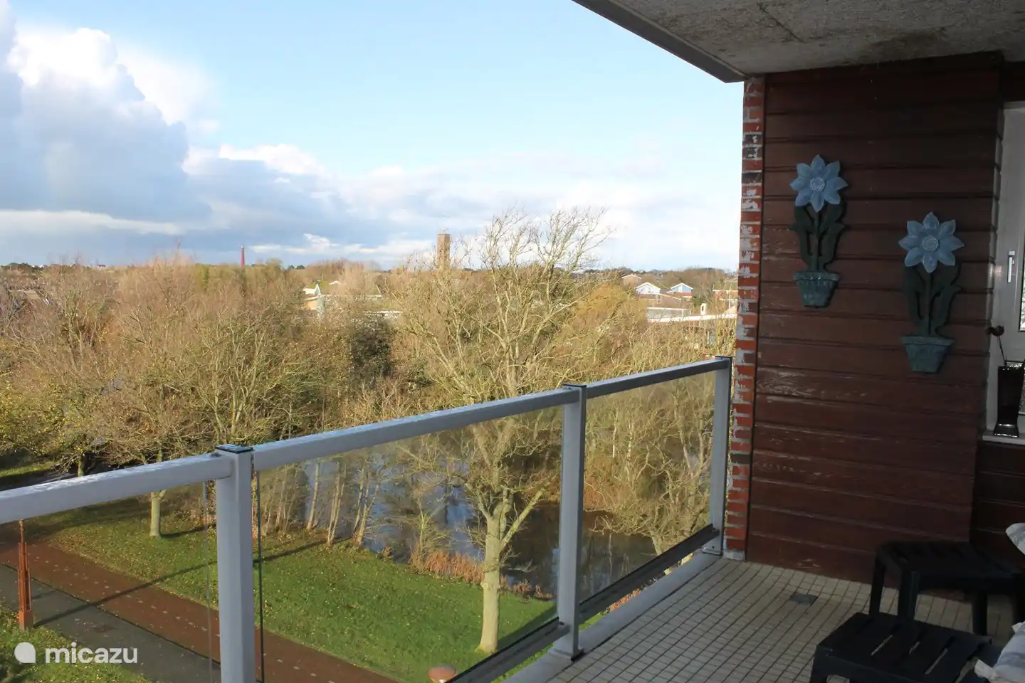 Uitzicht balkon