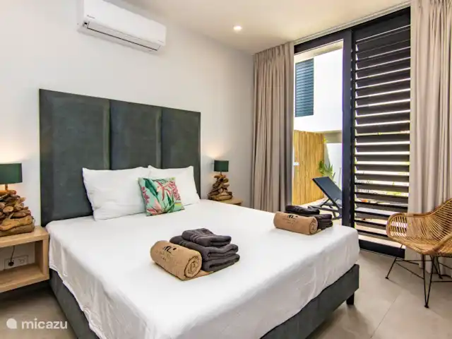Lamar Luxe 4 pers. App. Wayaka | Curaçao, Banda Ariba (est), Jan Thiel - appartement Chambre 2