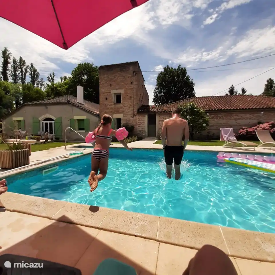 Enjoy the swimming pool