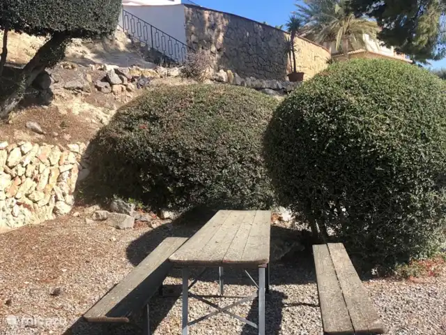 appartement huren in Spanje, Costa Blanca, Benissa – Casa Eucalyptus En nog een zithoekje!