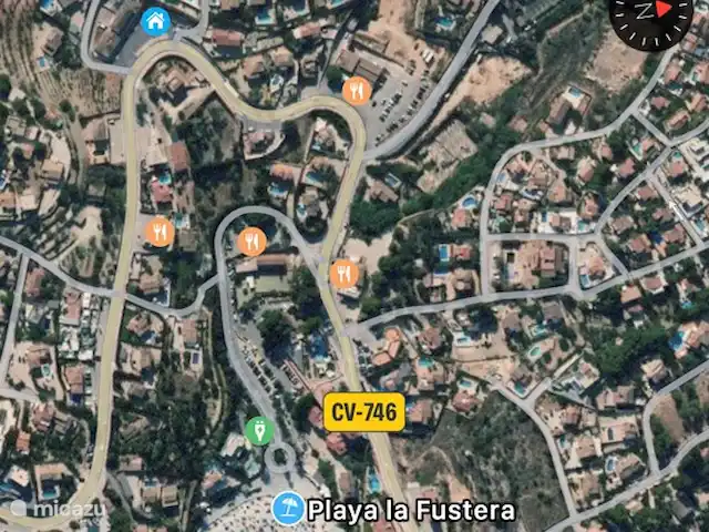 appartement huren in Spanje, Costa Blanca, Benissa – Casa Eucalyptus Slechts 600 meter wandelen tot het prachtige zandstrand van La Fustera