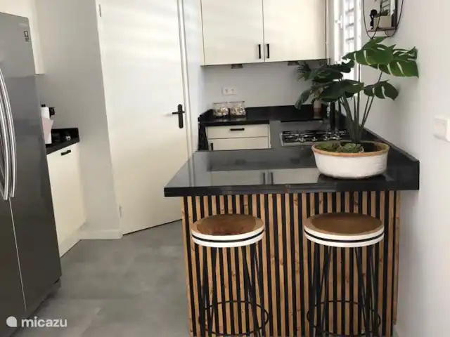 Villa Bunita Bista en Curazao, Bandabou (oeste), Fontein - villa Cocina abierta