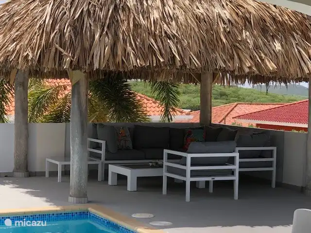 Loungebereich unter dem Palapa