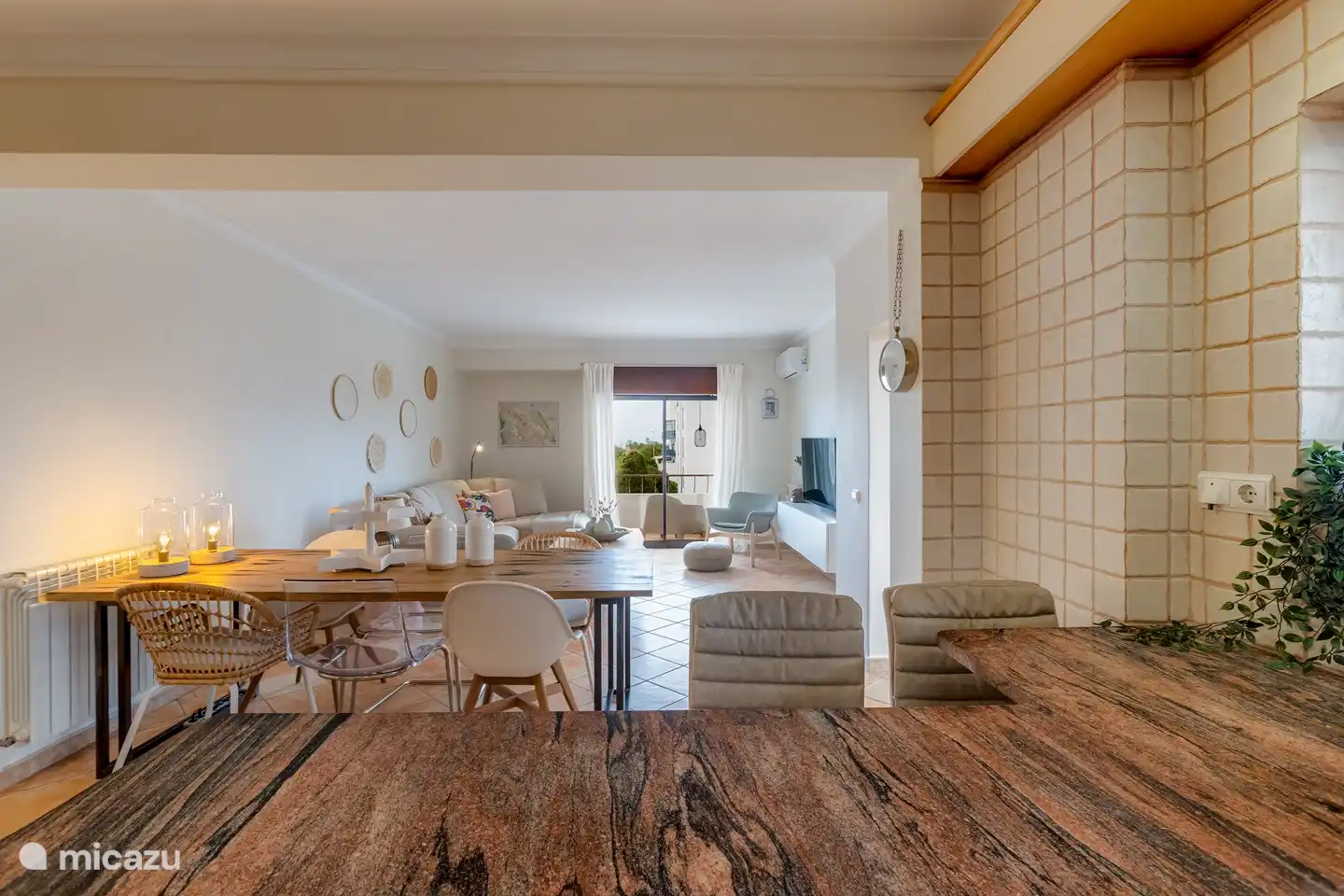 Blick aus der Küche