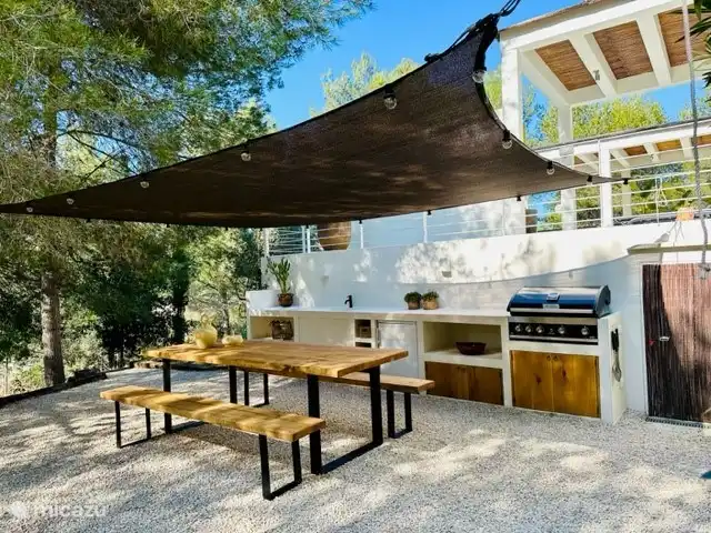 Villa Casa Blanca, terraza comedor