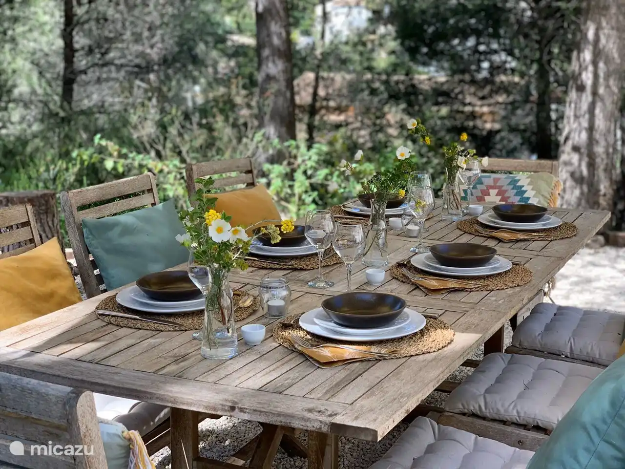 Villa Casa Blanca, terraza comedor