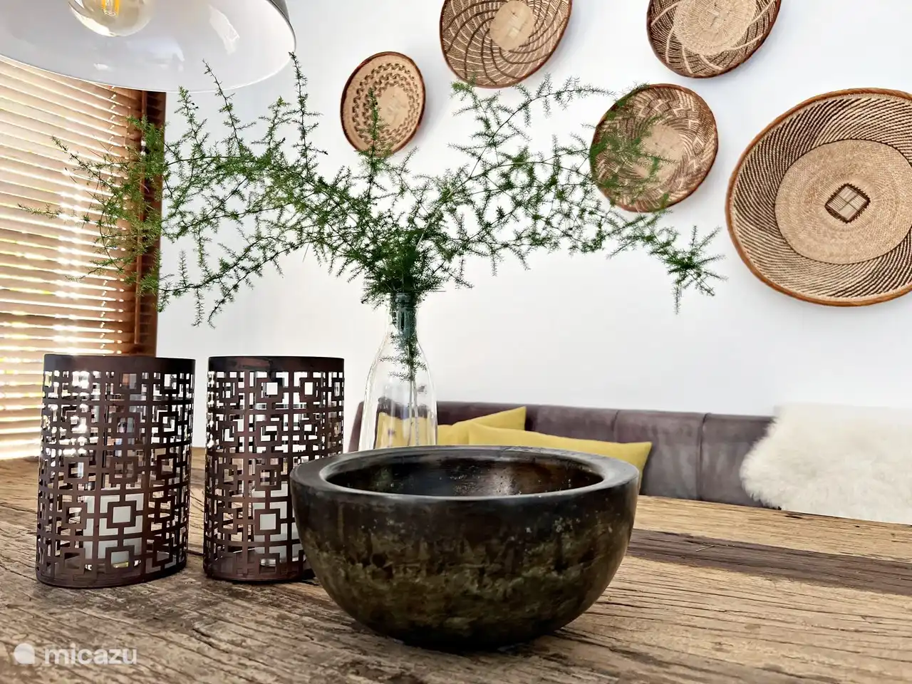 Villa Casa Blanca, mesa de comedor