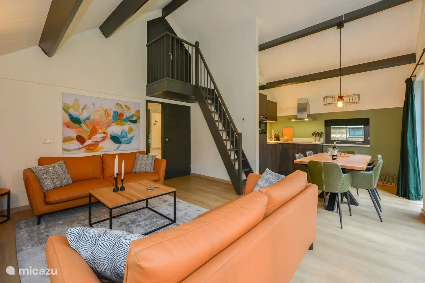 Overzicht over woonkamer