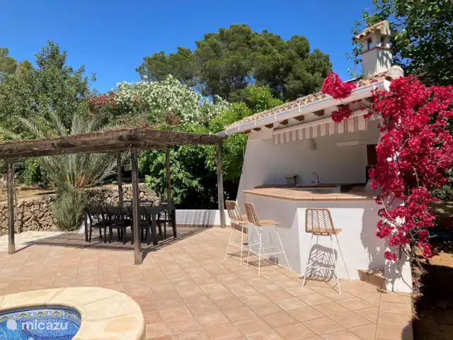 Villa Senang Jávea | Espagne, Costa Blanca, Jávea - villa Terrasse couverte au bord de la piscine