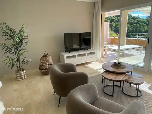 Casa José | Espagne, Costa Blanca, Altea - appartement Salon spacieux adjacent à la terrasse très spacieuse