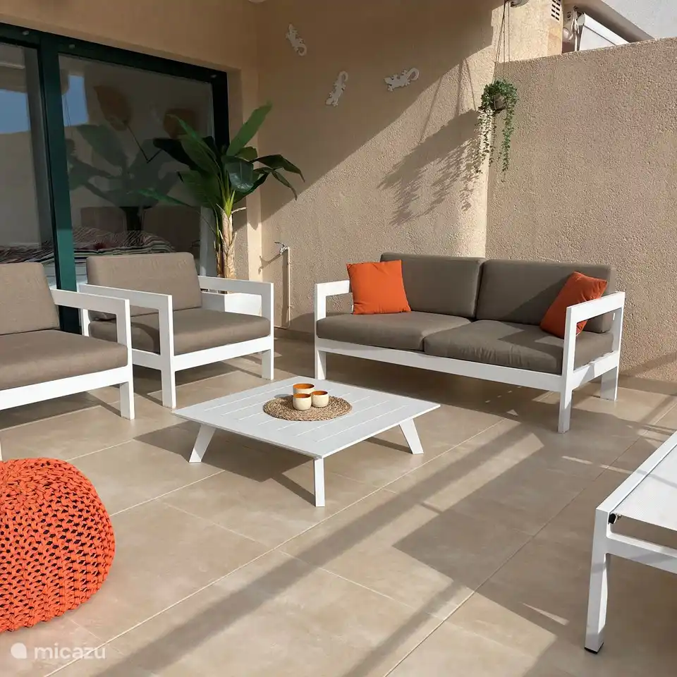 soleil sur la terrasse du matin au soir