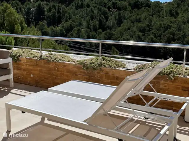 Casa José | Espagne, Costa Blanca, Altea - appartement transats pour profiter de la belle vue...
