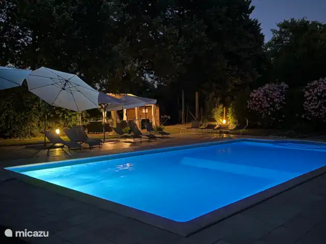 Maison de campagne Les Marches | Italie, Marche, Torre San Patrizio - maison de vacances Piscine le soir