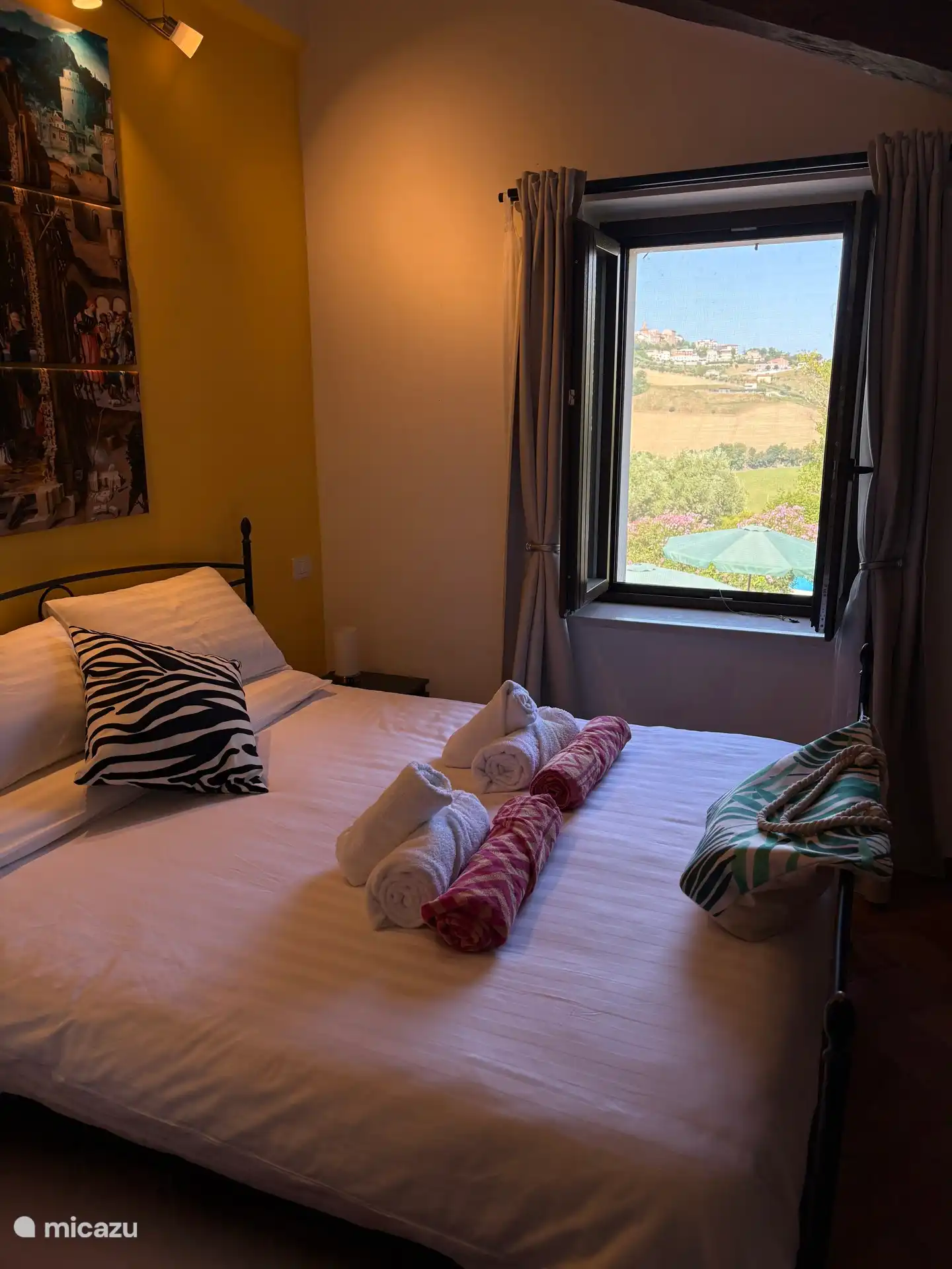 Atemberaubende Aussicht vom Schlafzimmer aus 