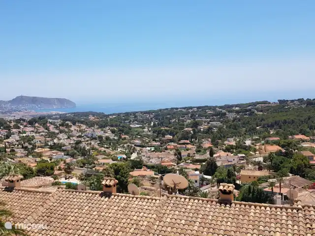 La Trufa | Espagne, Costa Blanca, Moraira - maison de vacances Vue panoramique sur la mer depuis la terrasse supérieure (rez-de-chaussée)