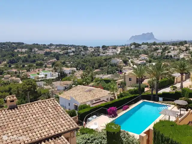 La Trufa | Espagne, Costa Blanca, Moraira - maison de vacances Belle vue magnifique sur Peñon de Ifach et la piscine commune.