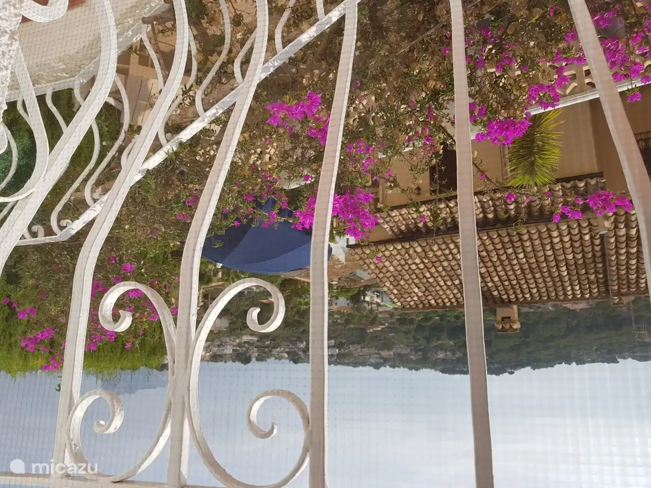 Meerblick von Schlafzimmer 2 (Keller).