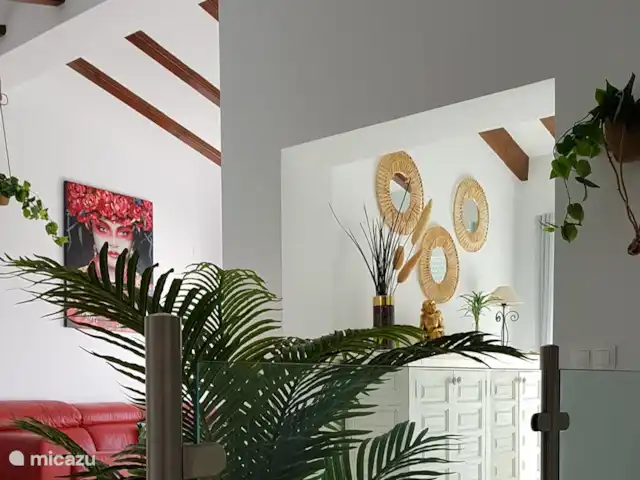 La Trufa | Espagne, Costa Blanca, Moraira - maison de vacances Après être entré (rez-de-chaussée), la partie gauche est le salon et la partie droite est la salle à manger.