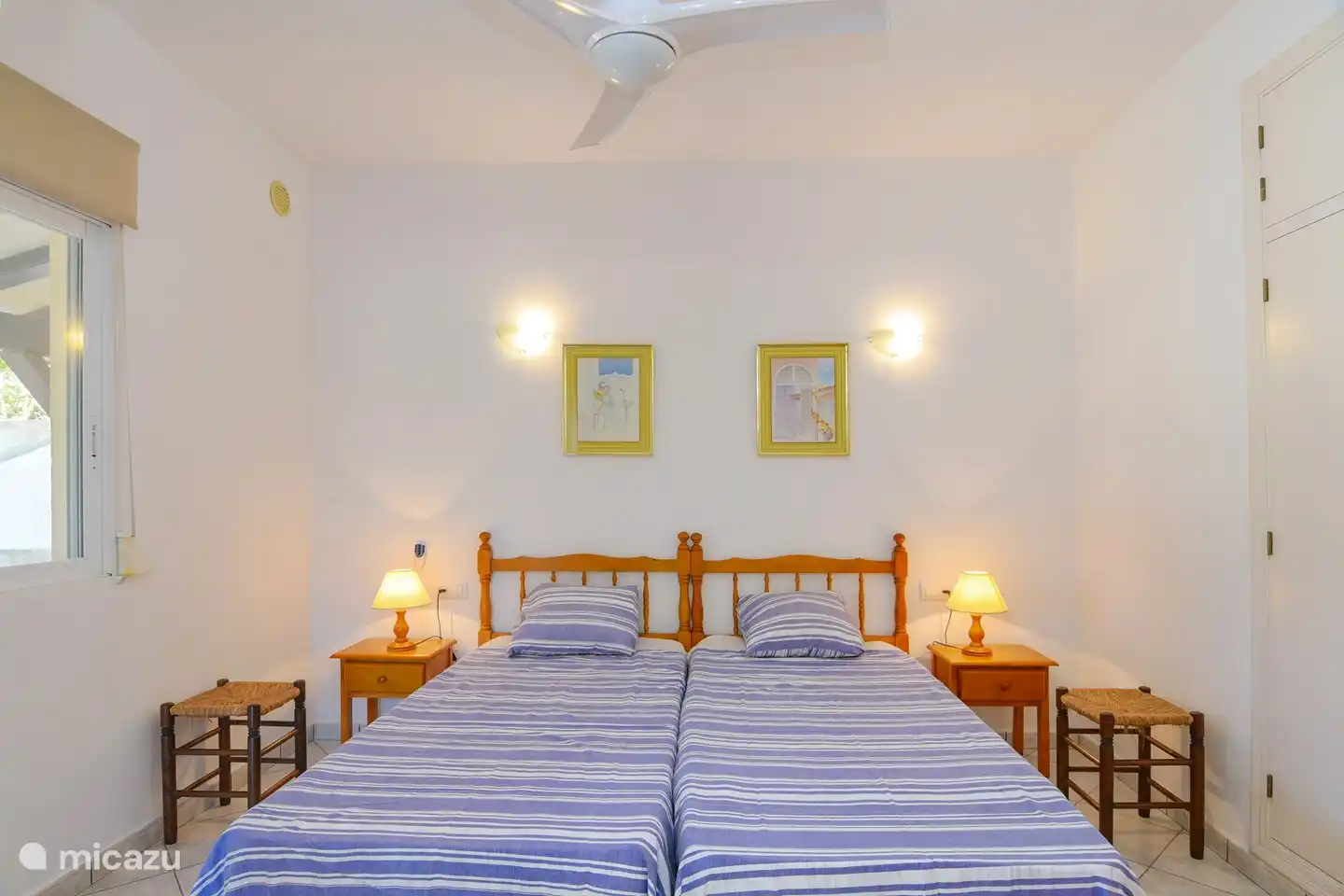 Slaapkamer met ensuite badkamer