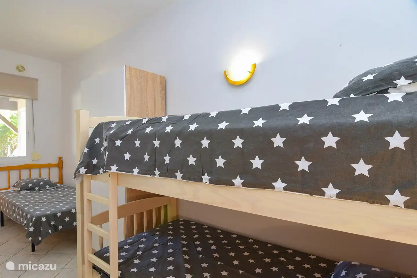 2de slaapkamer met aparte badkamer