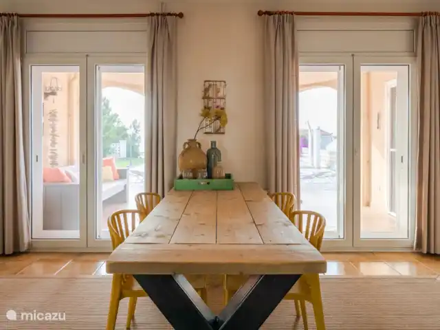 Villa Eole y Mar, à 100m de la mer | Espagne, Costa Dorada, L'Ampolla - villa Salon avec table à manger