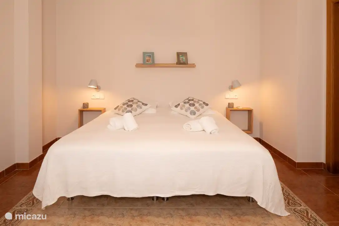 Schlafzimmer in der Wohnung