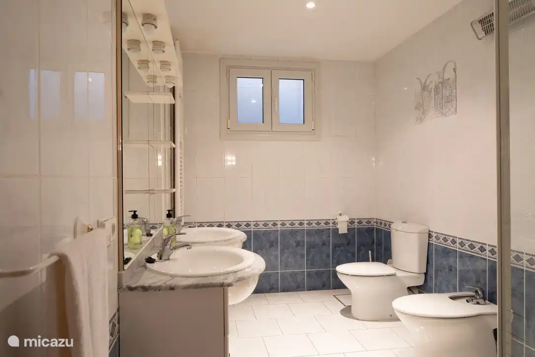 Badezimmer in der Wohnung