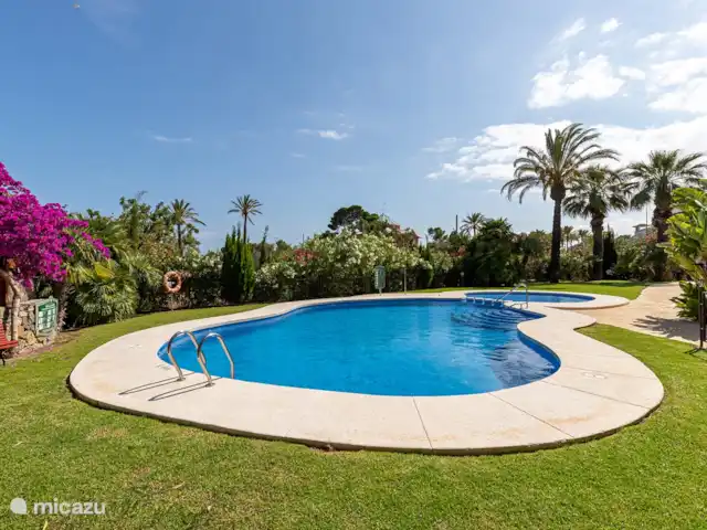 appartement huren in Spanje, Costa Blanca, Altea – Bella Gadea zwembad met tuin