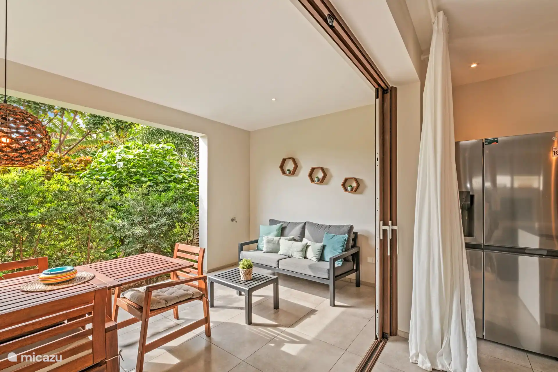 Canapé d’extérieur confortable