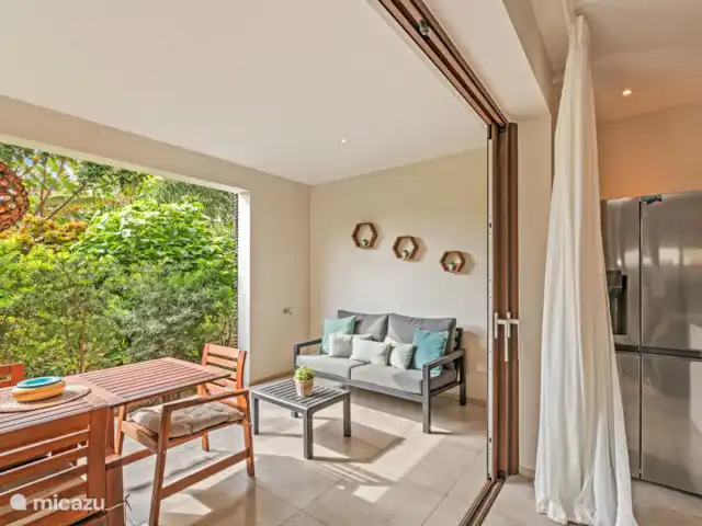 Jan Sofat LUX | Appartement A16 | Curaçao, Banda Ariba (est), Jan Sofat - appartement Canapé d’extérieur confortable