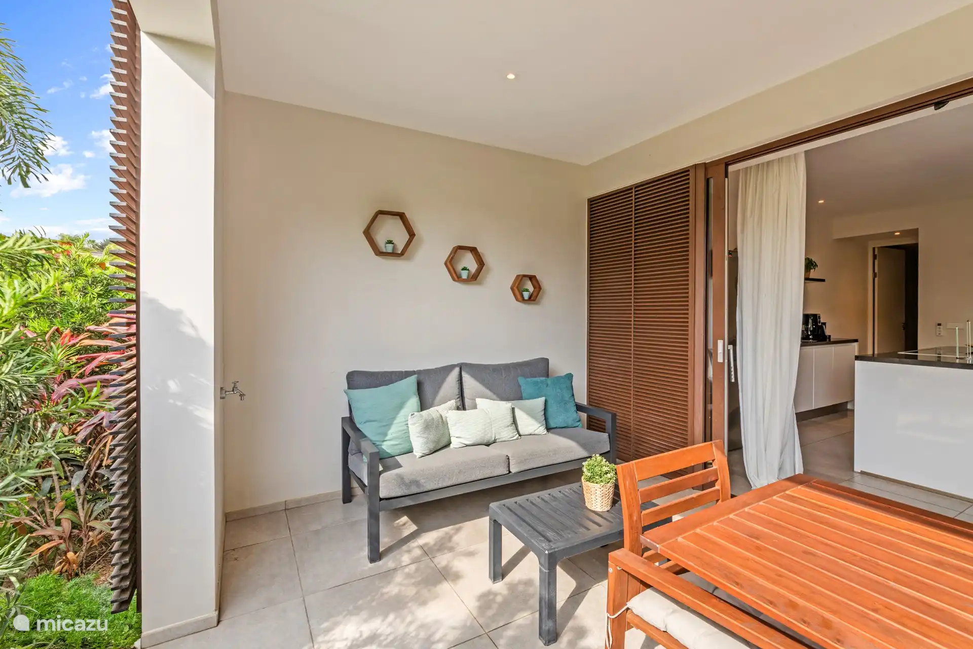 Canapé d’extérieur confortable