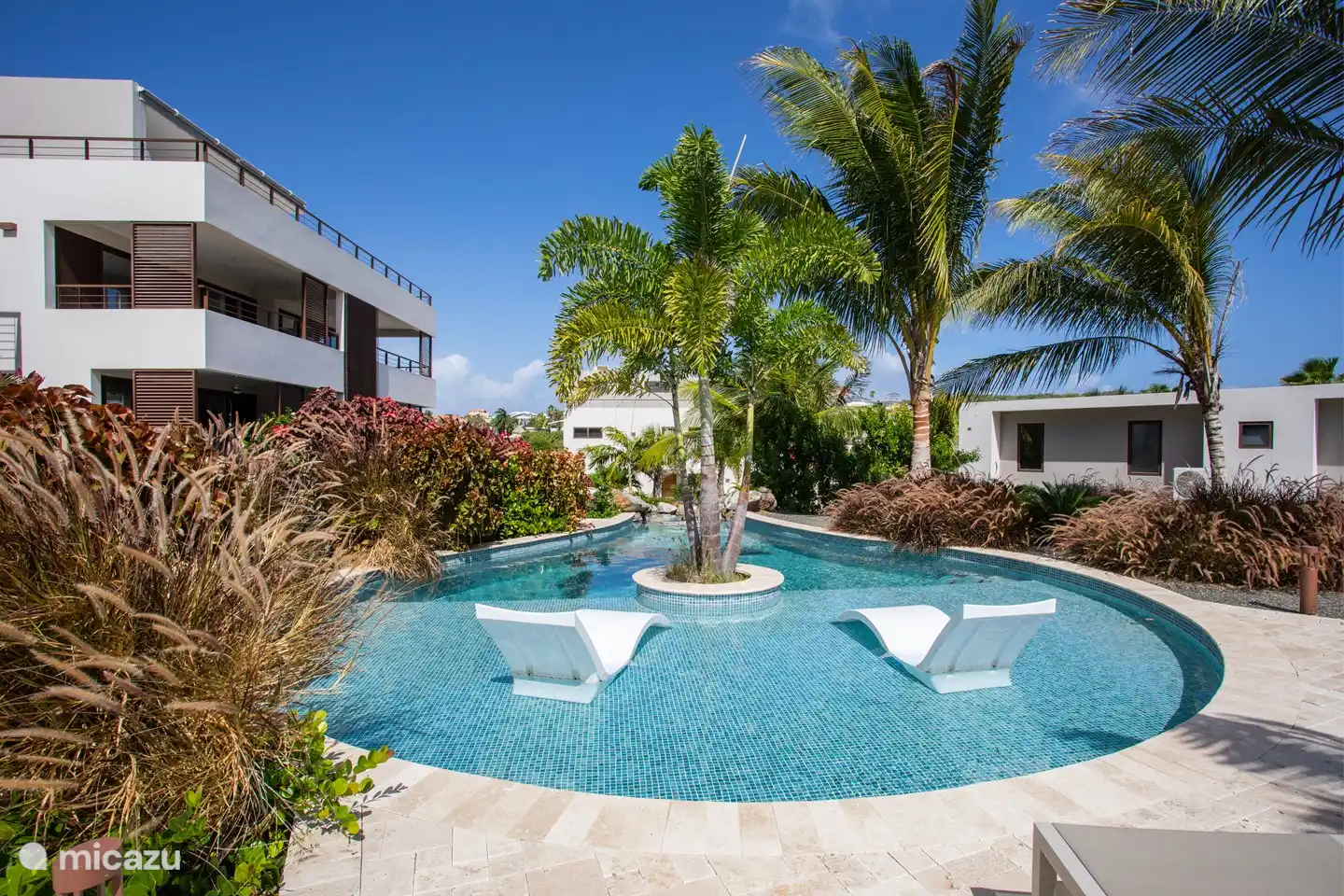 Piscine d’eau salée partagée