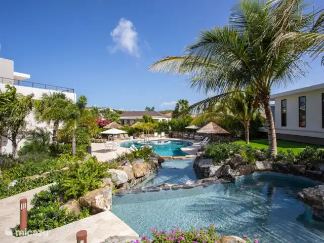 Jan Sofat LUX | Appartement A16 | Curaçao, Banda Ariba (est), Jan Sofat - appartement Piscine d'eau salée commune à la station.