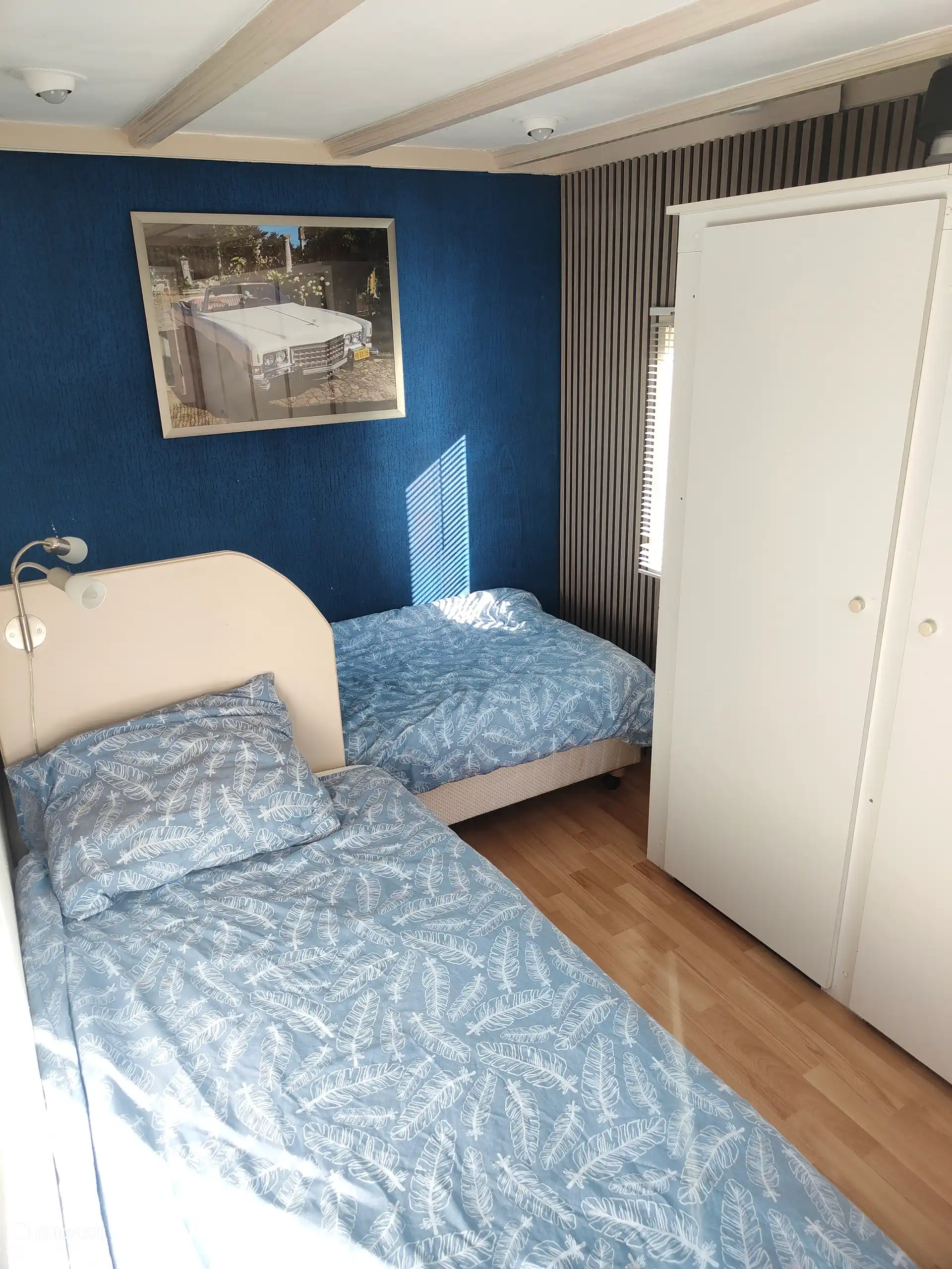 Slaapkamer met 2 bedden 