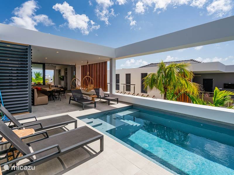 Vakantiehuis Curaçao, Banda Ariba (oost), Jan Thiel Penthouse Lamar Villa's Penthouse II Wayaka
