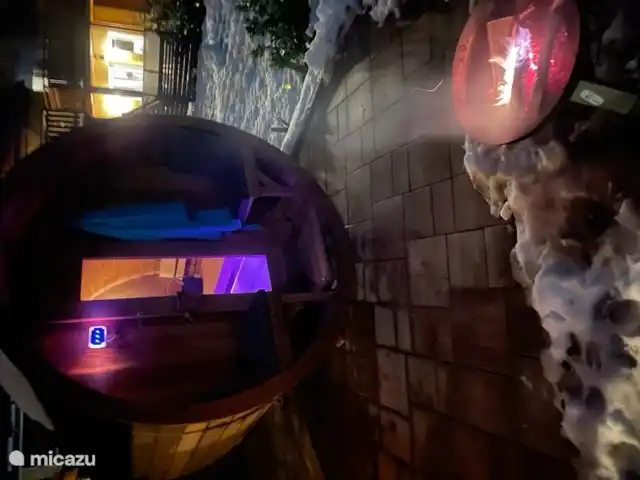 sauna un soir d'hiver