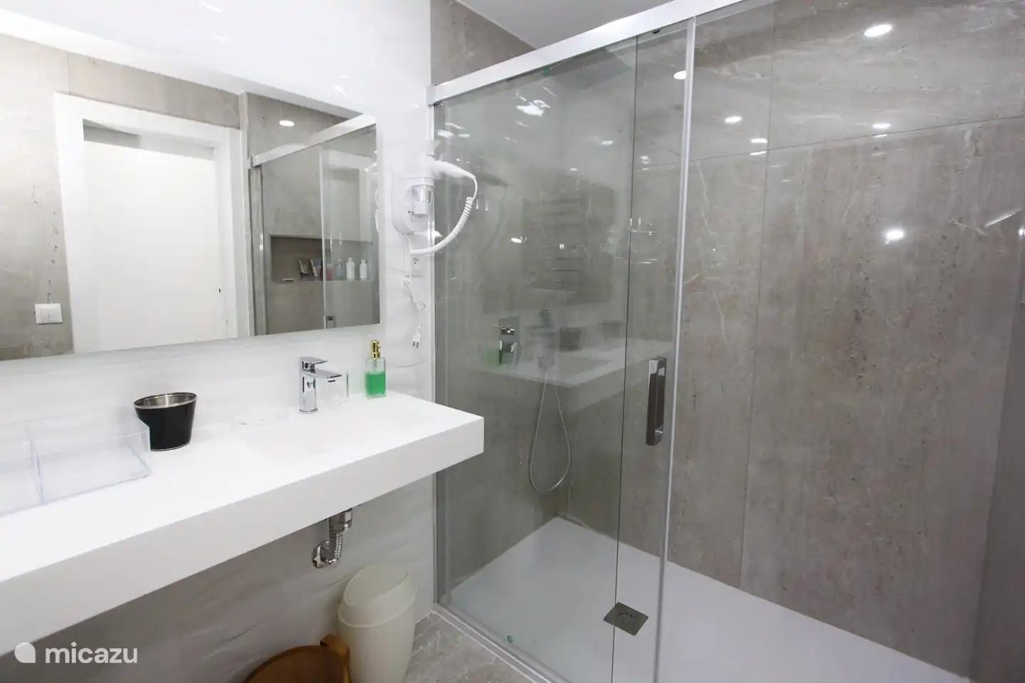 Das Badezimmer im Schlafzimmer