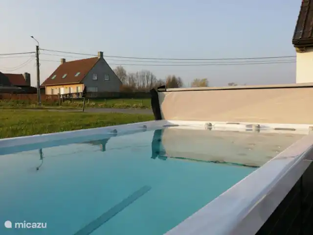 Akkerland huren in België, West-Vlaanderen, Zandvoorde - vakantiehuis Swimspa zwembad - jacuzzi