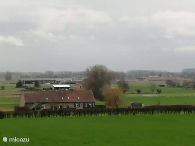 Akkerland huren in België, West-Vlaanderen, Zandvoorde - vakantiehuis Open panorama op de akkers vanuit living-keuken