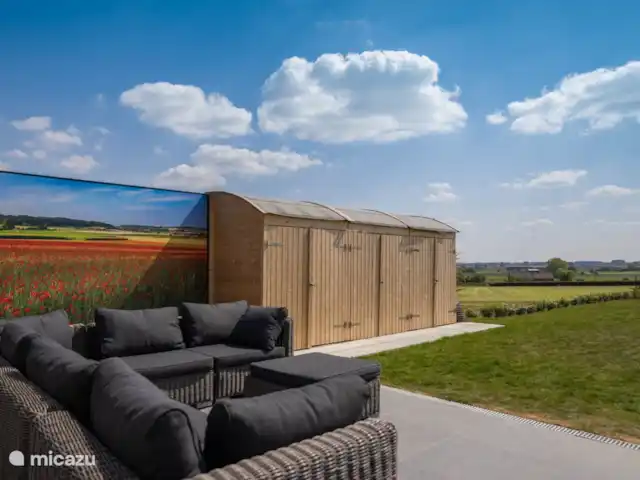 Akkerland huren in België, West-Vlaanderen, Zandvoorde - vakantiehuis Panoramisch zicht