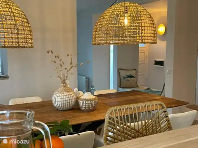 villa huren in Spanje, Costa Brava, Lloret de Mar – Villa Roca Brava eetkamer