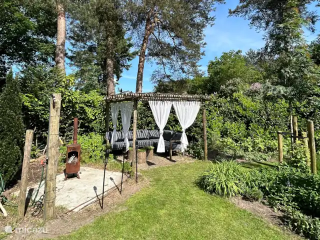 Le renard de la forêt | Pays-Bas, Gueldre, Wells - maison de vacances Profitez au maximum du soleil du soir avec une douche extérieure sur la gauche
