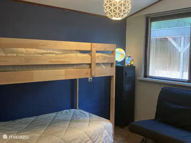 Le renard de la forêt | Pays-Bas, Gueldre, Wells - maison de vacances Chambre avec lits superposés et canapé-lit pour 2 personnes