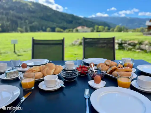 Location de Vacances Autriche, Styrie, Murau, chalet - Chalet Bellevue Murau Terrasse/jardin - été